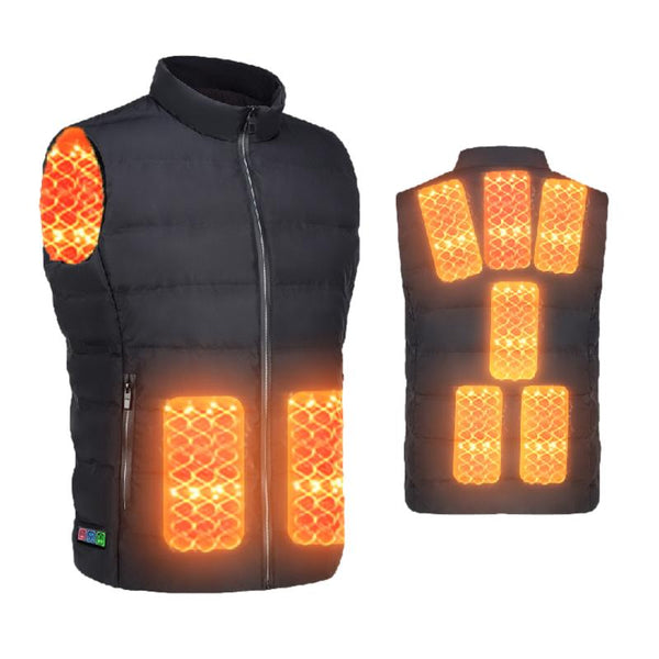 Veste chauffante sans Manche JACKHEAT Le Pratique du motard
