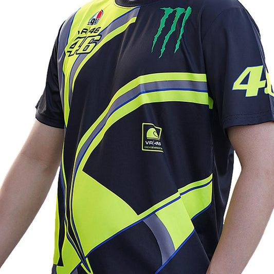 T-shirt moto Valentino Rossi "VR46" -MOnster - LE PRATIQUE DU MOTARD