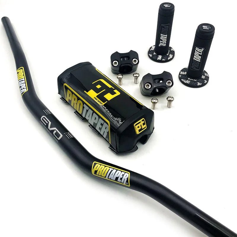 Poignées cross triple densité PROGRIP 788 JAUNE ROUGE Poignées cross triple densité PROGRIP 788 JAUNE ROUGE