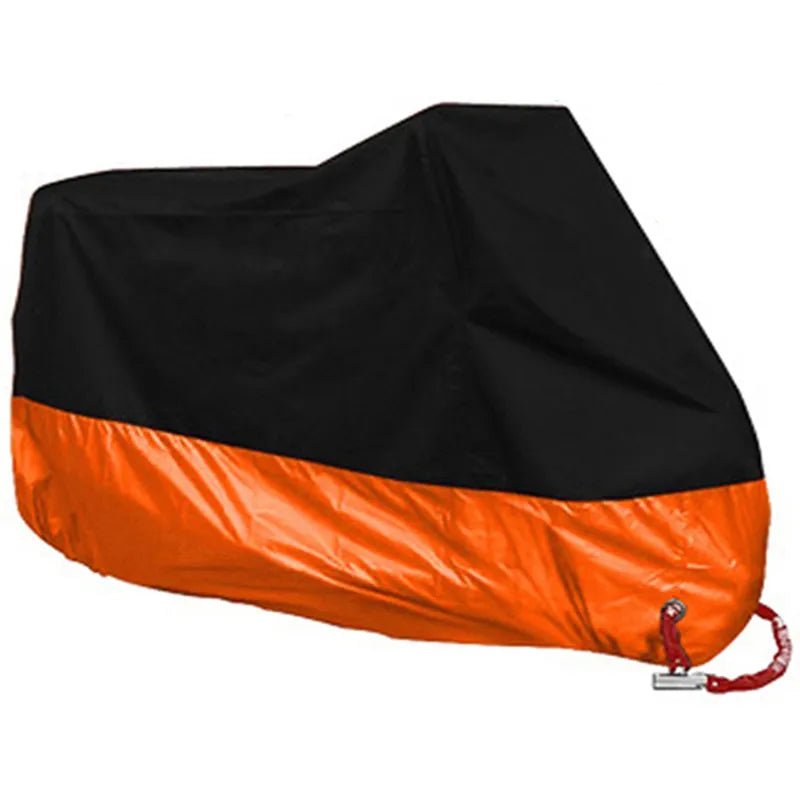 Housse protection moto - Orange - LE PRATIQUE DU MOTARD