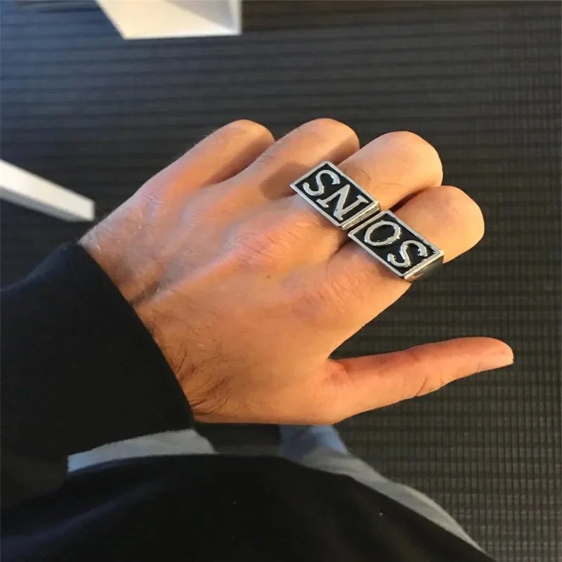 Bague Sons of Anarchy Symbole Biker Passion Moto