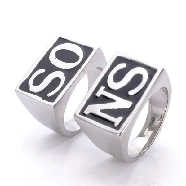 Bague Sons of Anarchy Symbole Biker Passion Moto