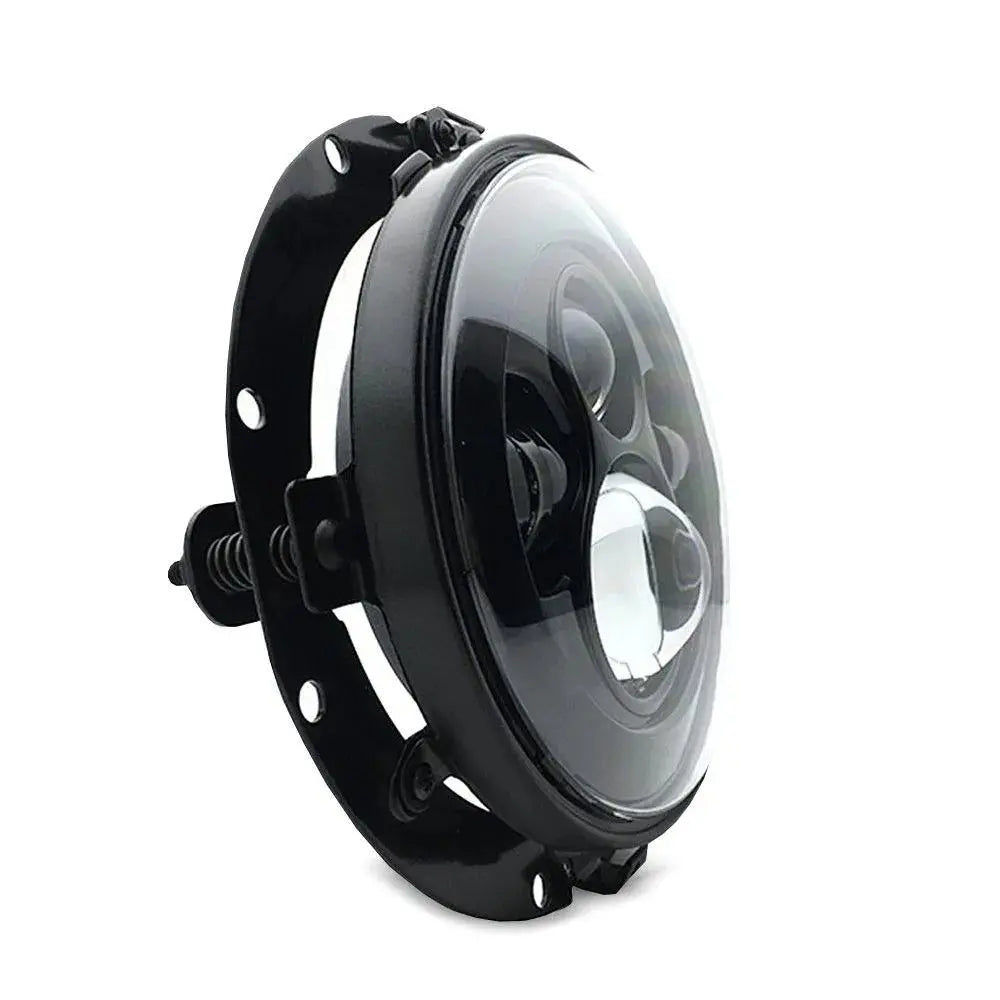 Anneau de fixation pour phare  7" compatible avec Harley  - Noir Le Pratique du Motard