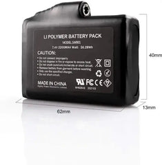 Gants chauffants à batterie au lithium Seventy SD-A17 - EuroBikes