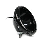 Boîtier pour Phare LED moto 5,75" Universel - Feu avant  noir Le Pratique du Motard