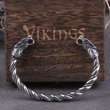 Bracelet Bikers Viking Dragons Enflammés - Le Pratique du Motard