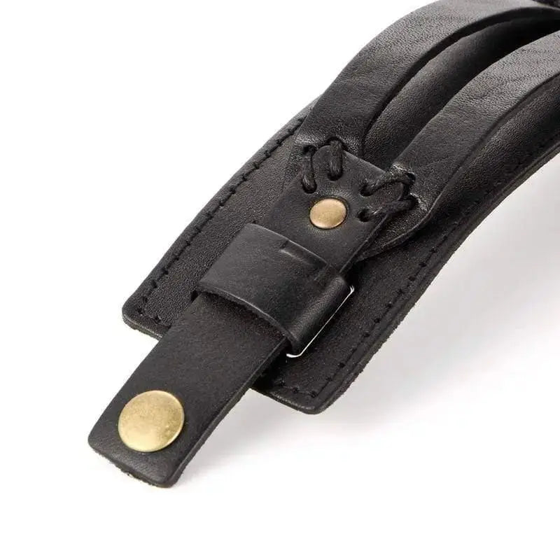 BRACELET MANCHETTE EN CUIR - Le Pratique du Motard