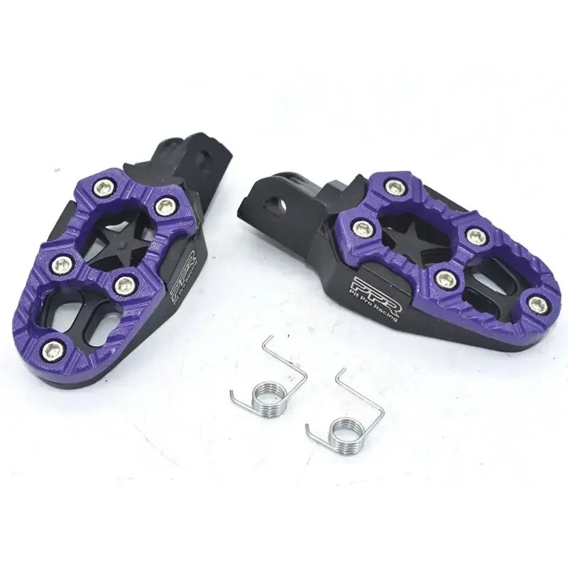 Cale pied moto universel - Violet - Le Pratique du Motard