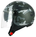 Casque moto Jet FURY- ICE CAMO Le Pratique du Motard