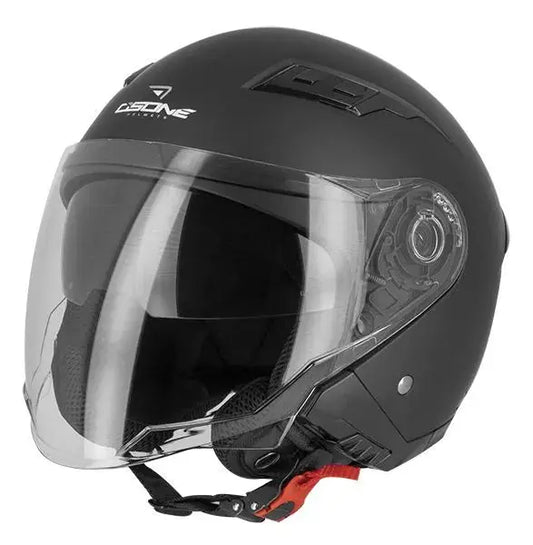Casque moto jet vintage - Noir Mat Le Pratique du Motard