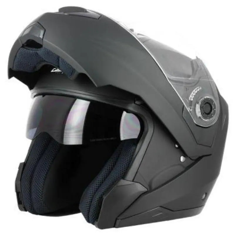 Casque moto modulable - Noir mat Le Pratique du Motard