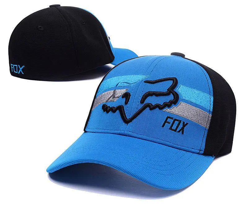 Casquette Fox bleu - Le Pratique du Motard