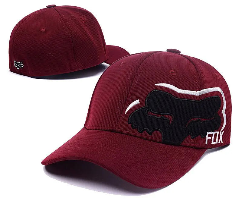 Casquette Fox bordeaux - Le Pratique du Motard