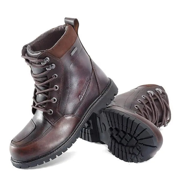 Chaussure cuir moto 2025