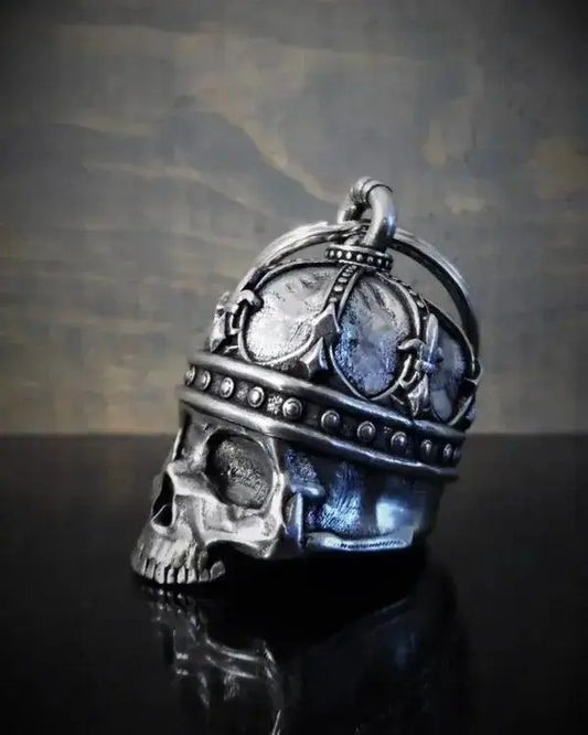 Cloche de moto unique "crâne du roi" - Le Pratique du Motard