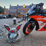 Couvre Casque Moto - Lapin maléfique Le Pratique du Motard