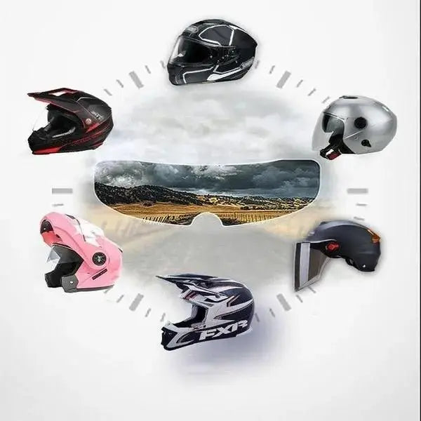 Film anti buée Raleri standard pour visière de casque moto