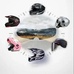 Film Anti-buée pour casque, protection solaire, visière pour Scooters et  motos - AliExpress