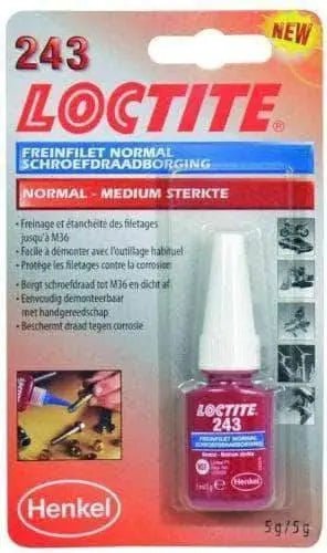 Freinfilet bleu -LOCTATITE 243 - Le Pratique du Motard