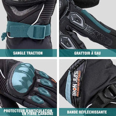 Sous-gants moto en laine Halvarssons - Gants - Equipement du motard