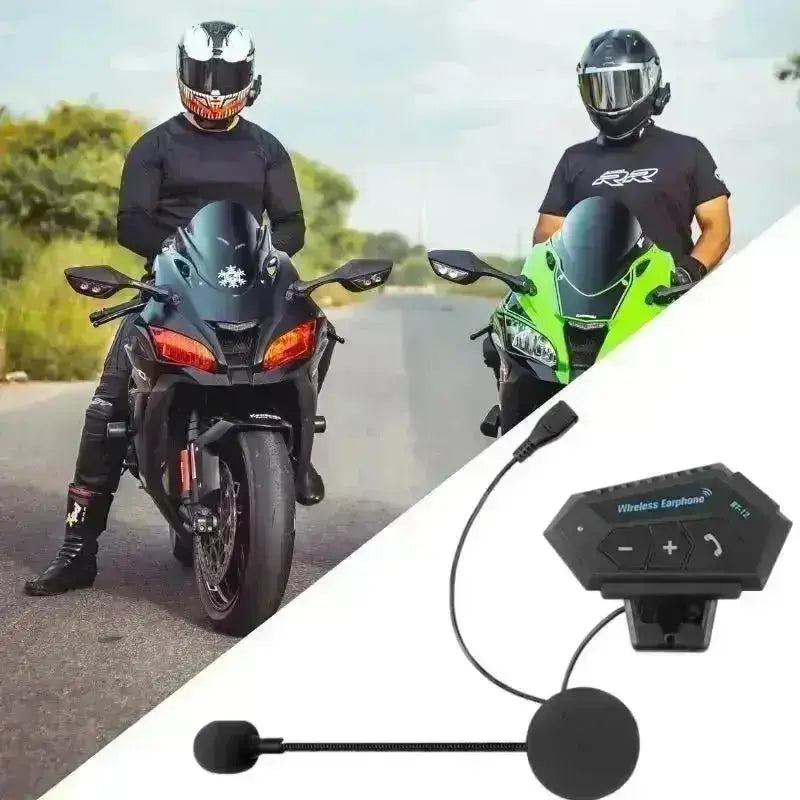 Acheter Casque de moto Bluetooth Anti-interférence BT-12, casque