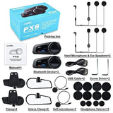 Intercom Moto Bluetooth 6 pilotes - Le Pratique du Motard