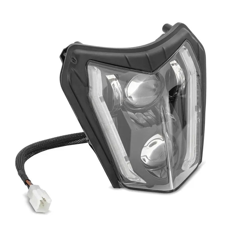 Lampe Moto LED ECE SW2 + Plaque Enduro Offroad DRL Blanc – LE PRATIQUE DU  MOTARD