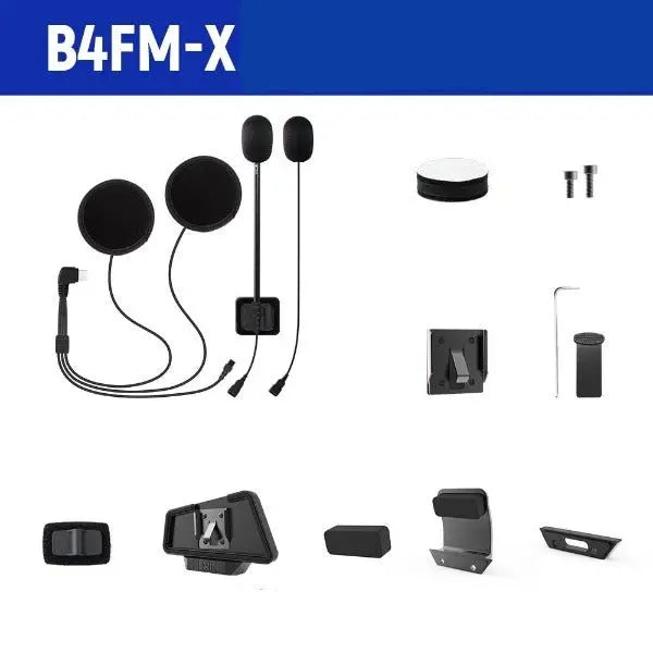 LEXIN-B4FM-X - Kit de réchange Écouteur + Micro Le Pratique du Motard