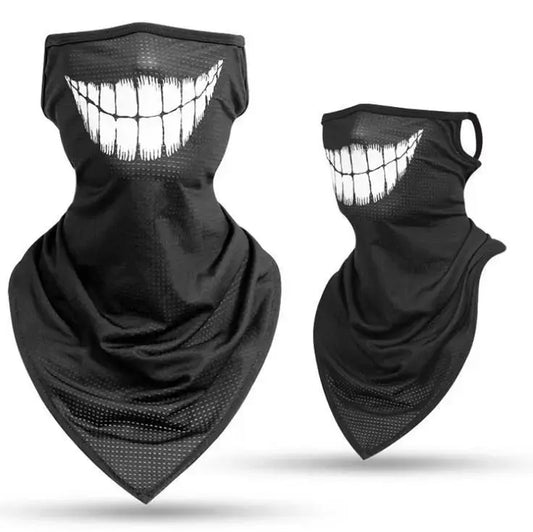 Masque et tour de cou moto Humoristique - Le Pratique du Motard