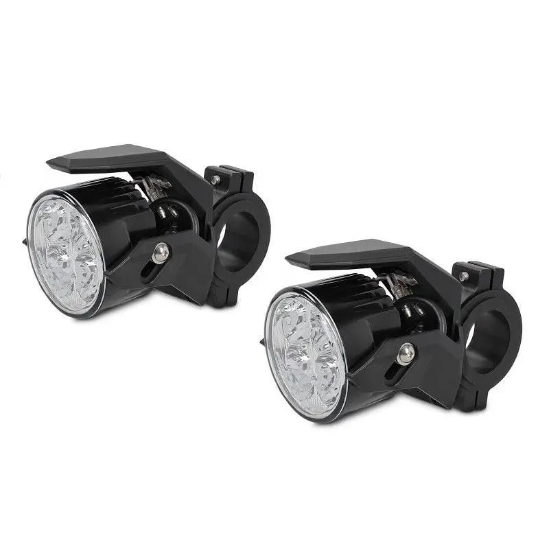 Moto Phares LED S2 - Inclut câble de connexion, Autorisation E, Tension 12V/24V Le Pratique du Motard