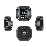 Pack : Phare additionnels LED moto + Système de surveillance de la pression des pneus avec indicateur de température Le Pratique du Motard
