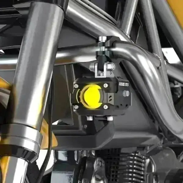 Phare Additionnel moto LED - Intérrupteur Sans fil - Le Pratique du Motard