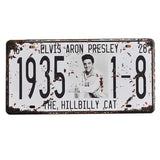 Plaque immatriculation Américain Vintage - Le Pratique du Motard