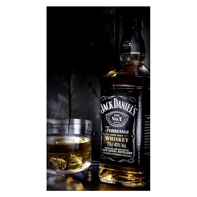 Plaque Jack Daniels - 30x20cm - Le Pratique du Motard