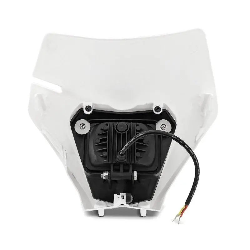 Projecteur LED moto + plaque pour Enduro XDure BK2 carenage Universel wit Le Pratique du Motard