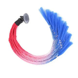 Queue de cheval de casque Tricolore - Le Pratique du Motard