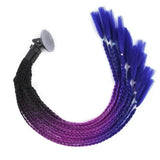 Queue de cheval de casque Tricolore - Le Pratique du Motard