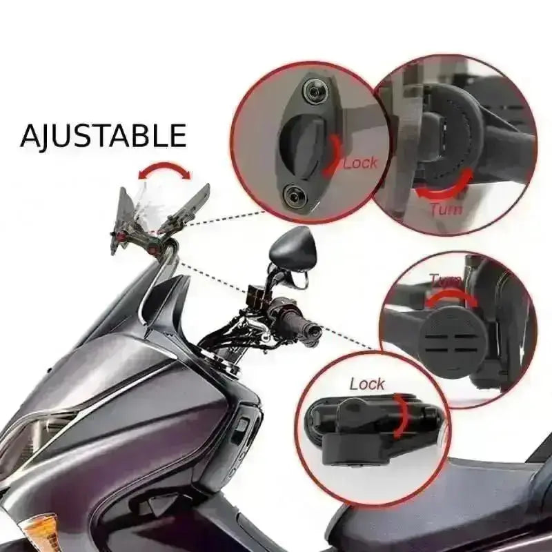 Acheter Pièces de Modification de pare-brise de moto rétro