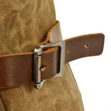 Sac à dos moto Vintage Imperméable - Retro brun - Le Pratique du Motard