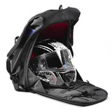 Sac a dos rigide moto - Rouge - Le Pratique du Motard