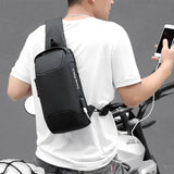 Sac moto à bandoulière antivol Lockmun - Le Pratique du Motard