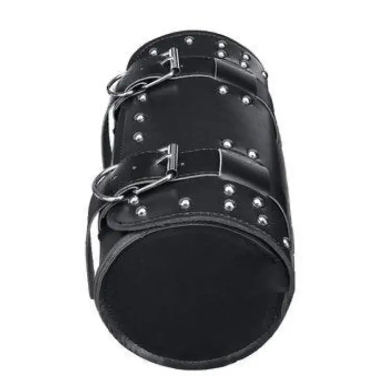 Sacoche cuir moto - Roll Barrel NOIR Le Pratique du Motard