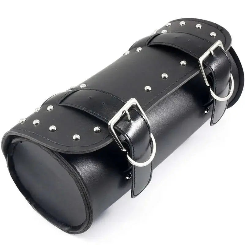 Sacoche cuir moto - Roll Barrel NOIR Le Pratique du Motard