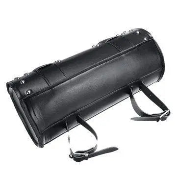 Sacoche cuir moto - Roll Barrel NOIR Le Pratique du Motard