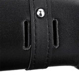 Sacoche outil fourchette avant sacoche sacoche cuir noir pour Harley - Le Pratique du Motard