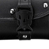 Sacoche outil fourchette avant sacoche sacoche cuir noir pour Harley - Le Pratique du Motard