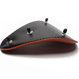 Selle moto en cuir a ressort pour sportster XL883 1200 - Le Pratique du Motard