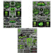 Pack 60 stickers X-TRM (style 1+2+3)