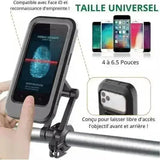 Support téléphone moto - Coque étanche Tactile - Le Pratique du Motard