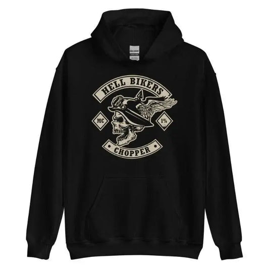 Sweat a capuche moto Hell Bikers - Le Pratique du Motard